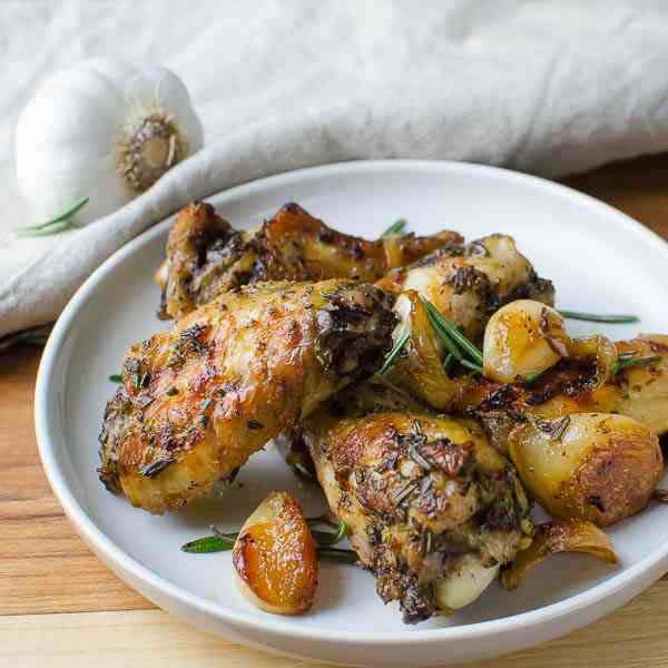 Rosemary Garlic Chicken Wings