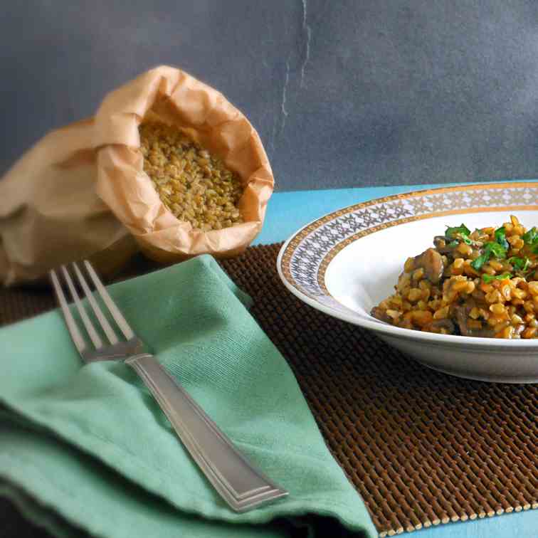 Freekeh Risotto