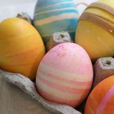 Colorful Easter eggs