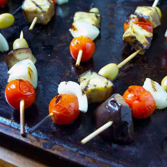 Caponata on a Stick