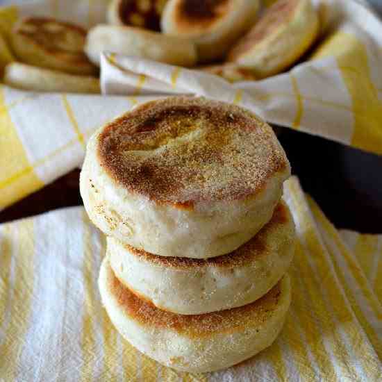 HOMEMADE ENGLISH MUFFINS