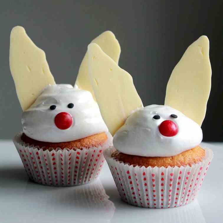 Easter Bunny Cupcake