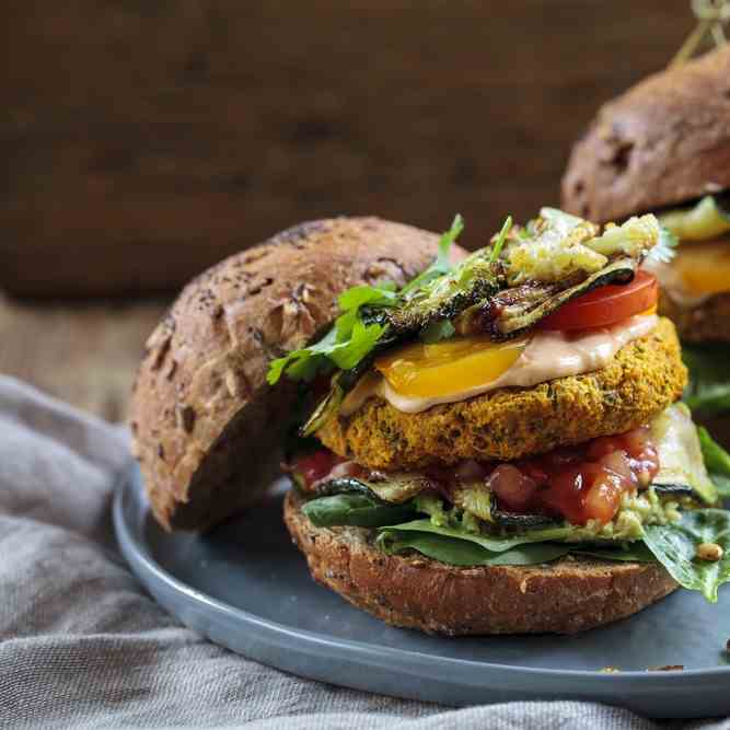 Best Ever Leftover Turkey Burgers