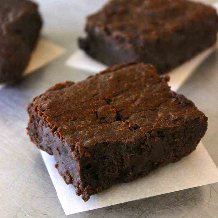 Decadent Dark Chocolate Brownies