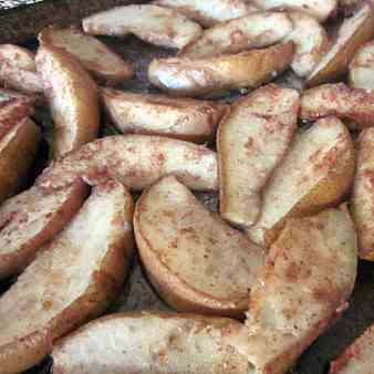 Baked Pear Slices