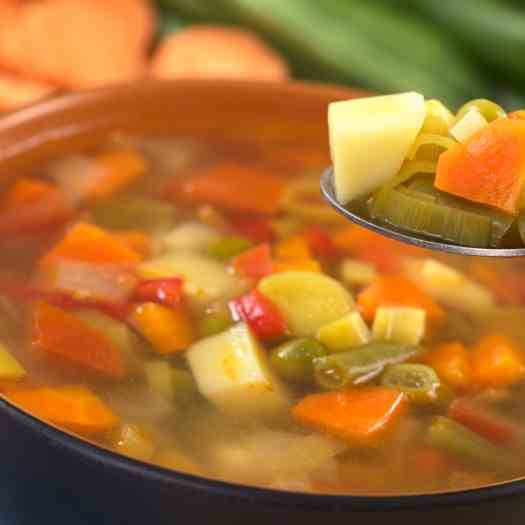 Mediterranean Vegetable Soup In The Soup M