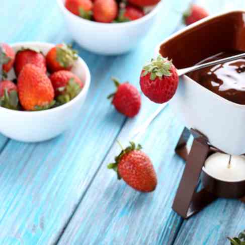 Spicy Chocolate Aphrodisiac Fondue