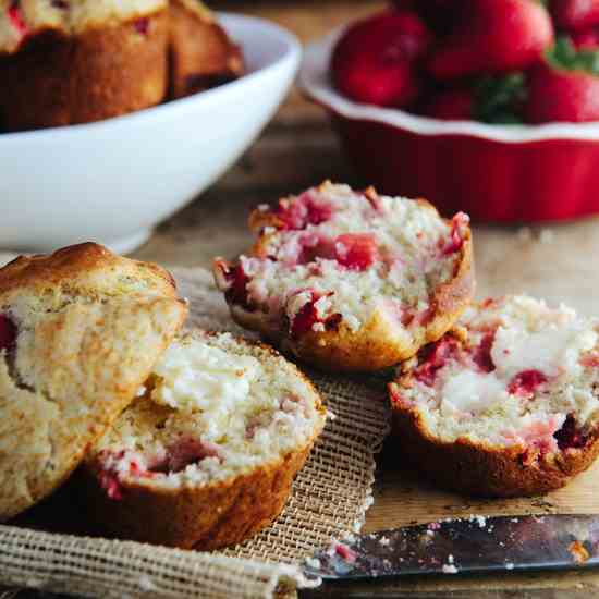 Strawberry Banana Muffins