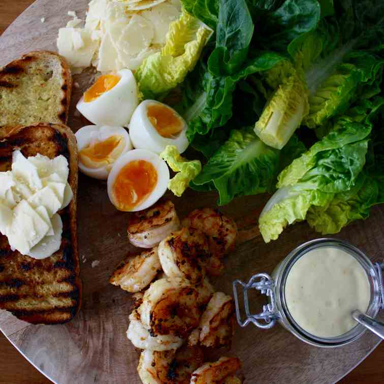 Shrimp Caesar Salad