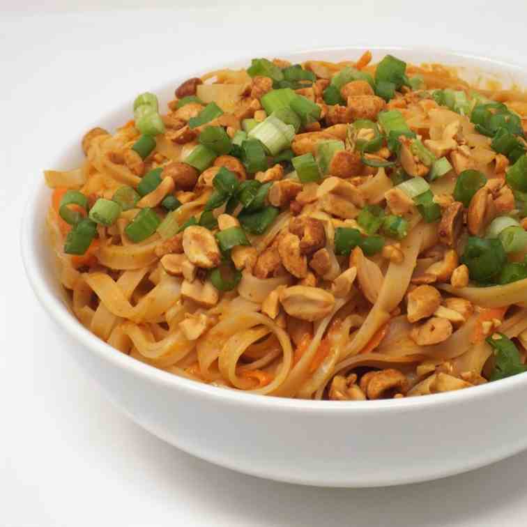 Thai Vegetable Peanut Noodles