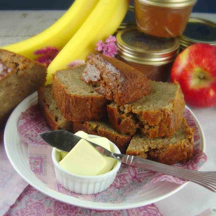 Apple Butter Banana Bread