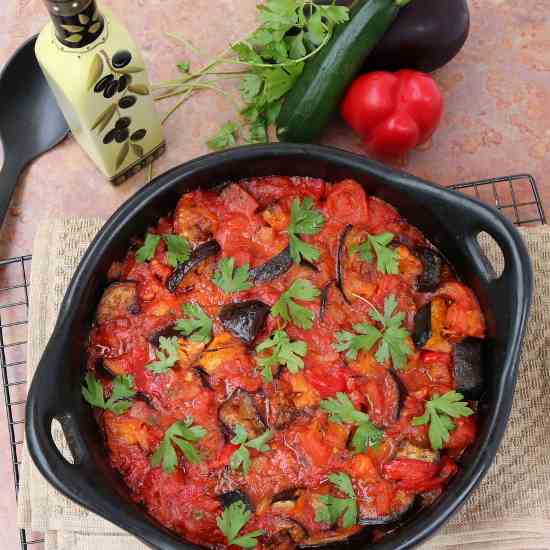 Oven-Baked Ratatouille