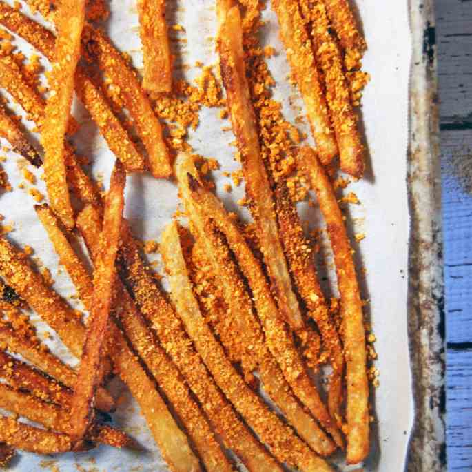 Garlic Paprika Parmesan French Fries