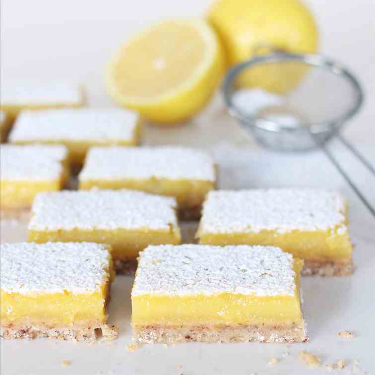 Easy, Dairy-Free Lemon Bars