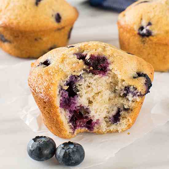 Blueberry Chai Muffins