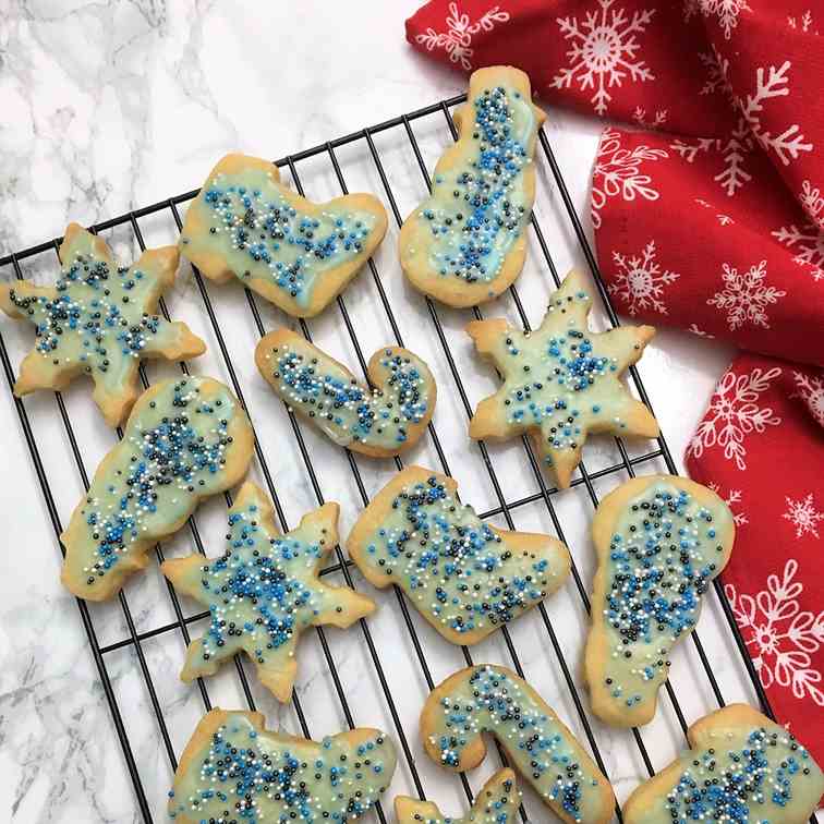 Dairy Free Shortbread Cookies