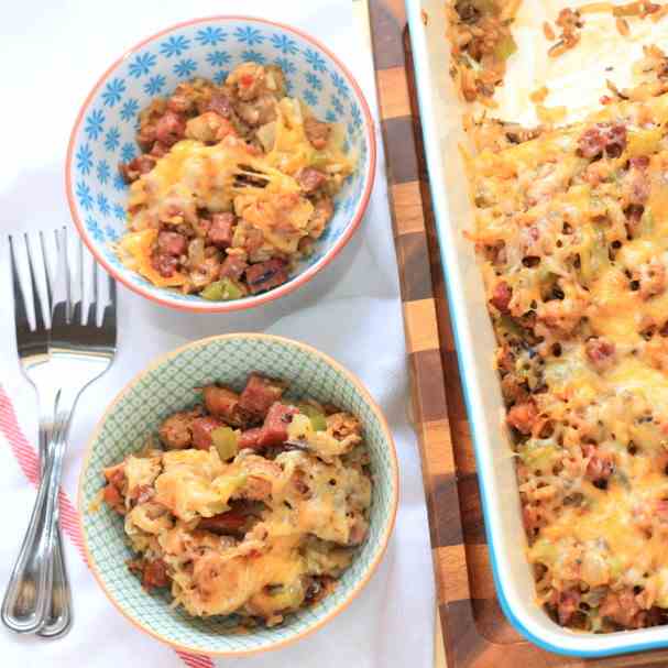 Easy Brown Rice Casserole