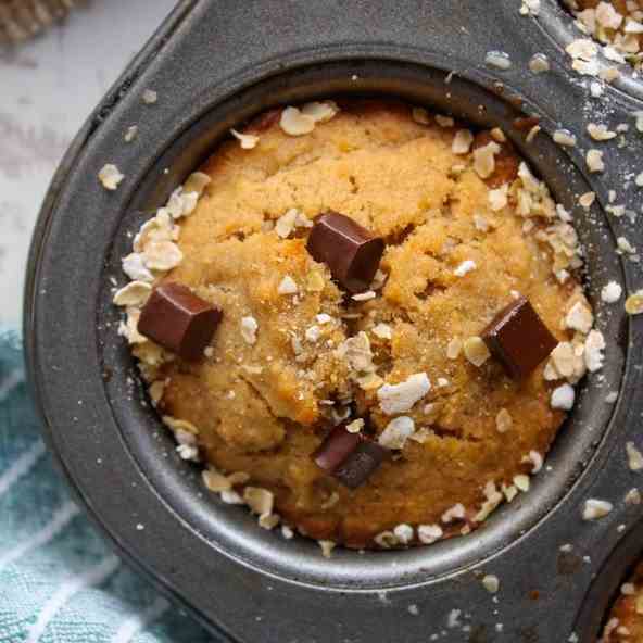 Zucchini Banana Muffins