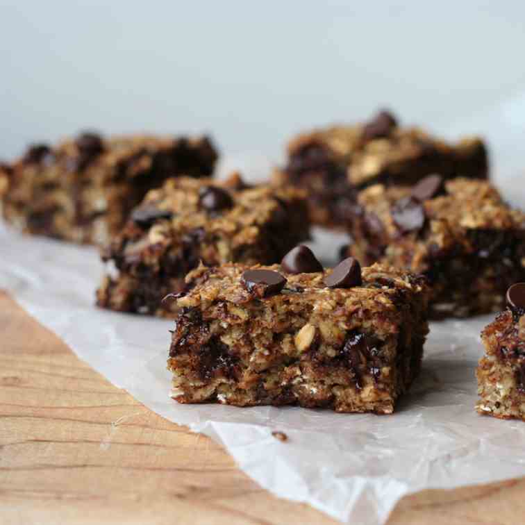 Banana Oatmeal Squares