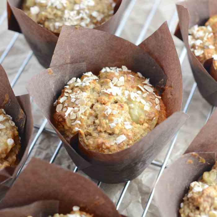 Banana & Walnut Breakfast Muffins