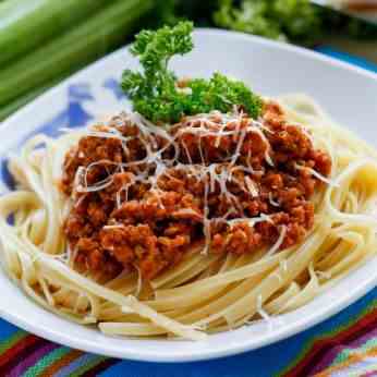 Bolognese sauce