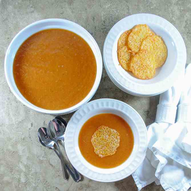 Slow Cooker Savory Leek And Tomato Soup