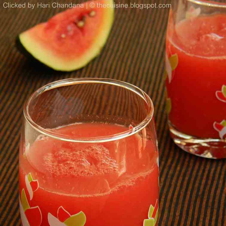 Fresh Watermelon Juice