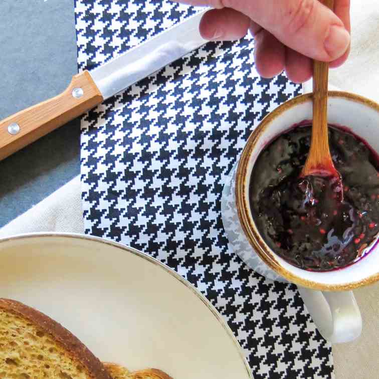 Blackberry Tarragon Homemade Jam