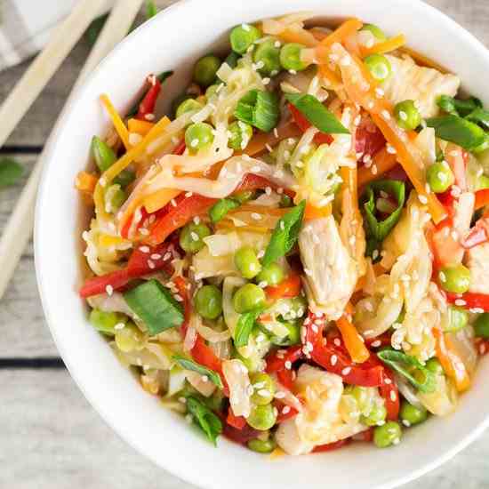 Chicken Cabbage Stir Fry