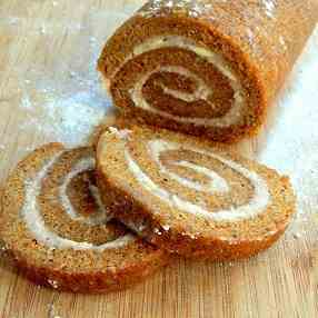 Pumpkin Swiss Roll