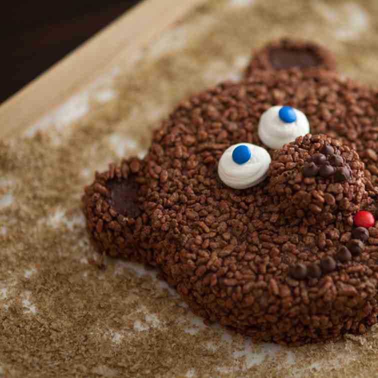 Coco-pops Bear Cake