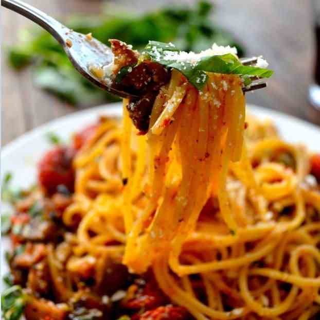 ROASTED RATATOUILLE PASTA