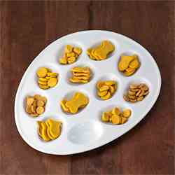 Pumpkin Button Cookies for the Pups