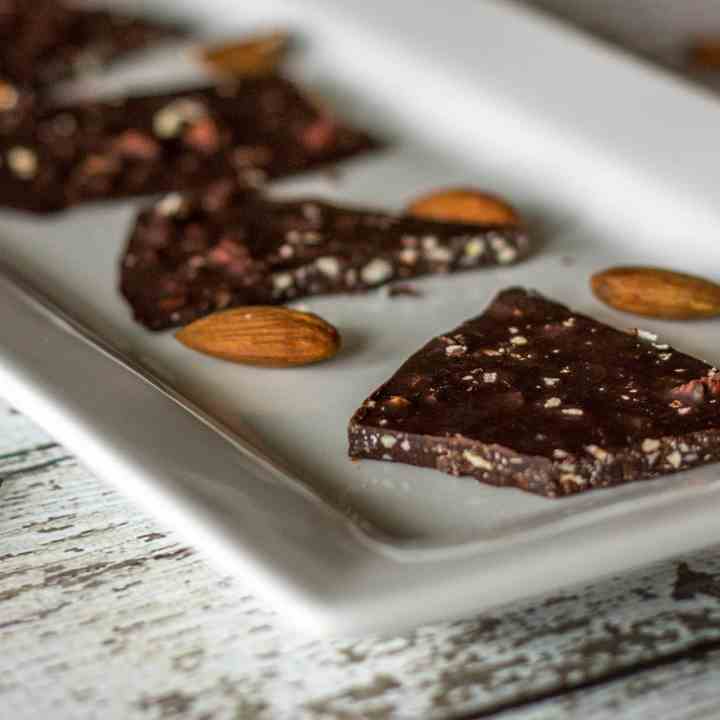 Dark Chocolate Almond Bark