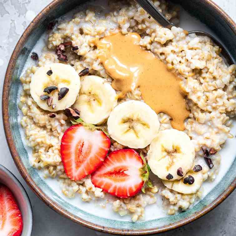 Instant Pot Steel Cut Oats 