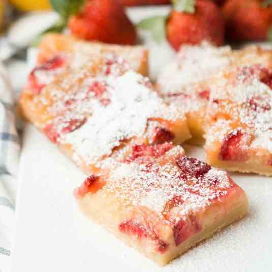 Strawberry Lemon Bars