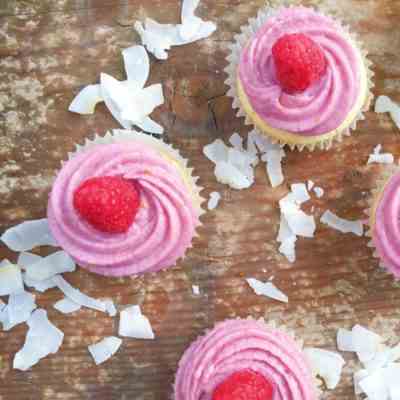 Vegan Lemon Coconut Cupcakes