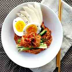 Korean bibim gook soo