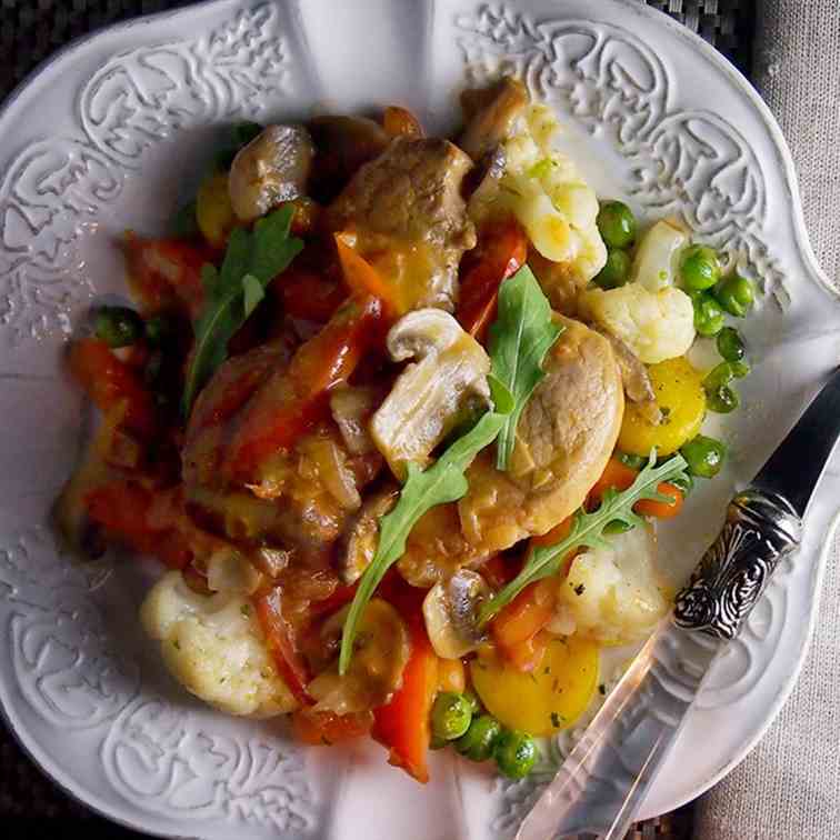 Madeira Pork with Paprika