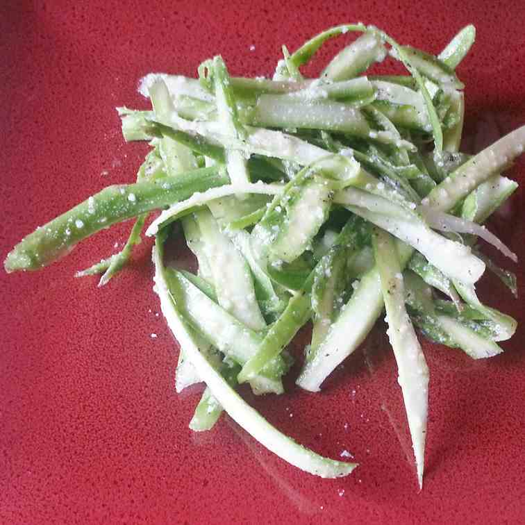 Shaved Asparagus Salad