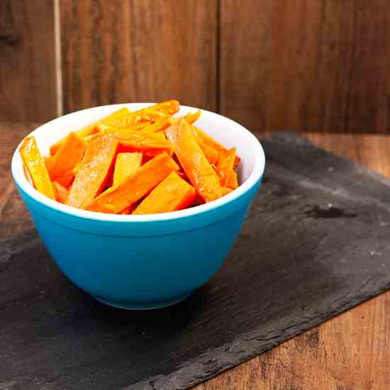 Apple Butter Glazed Sweet Potatoes