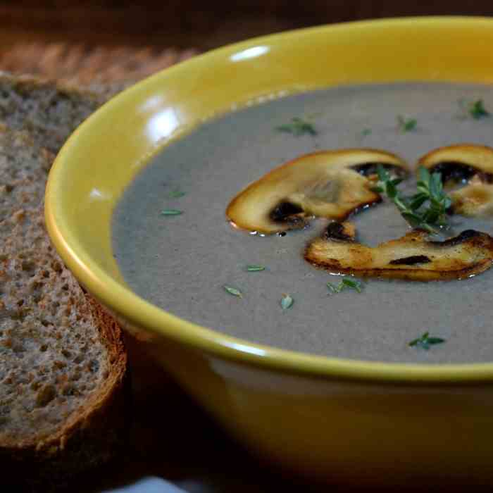 Simply Velvet Cream of Mushroom Soup