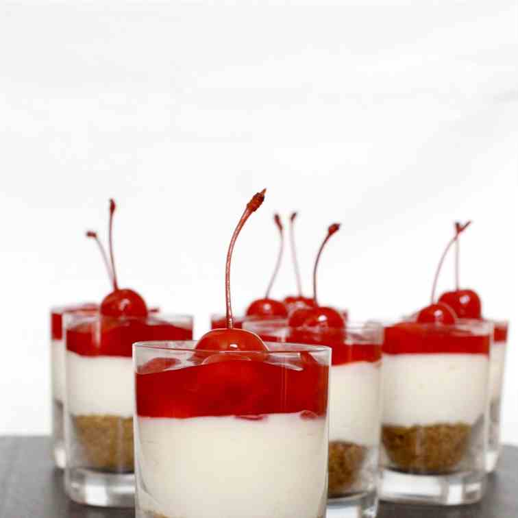 Fireball Whiskey Cheesecake Shots