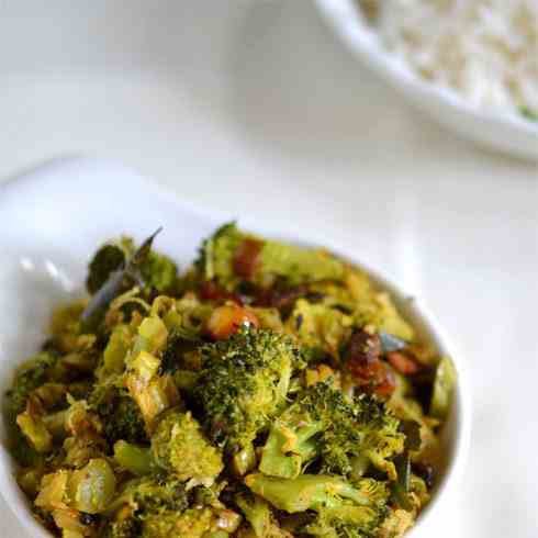 Broccoli Beans Stirfry