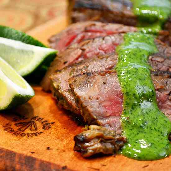 Brazilian Churrasco with Chimichurri 