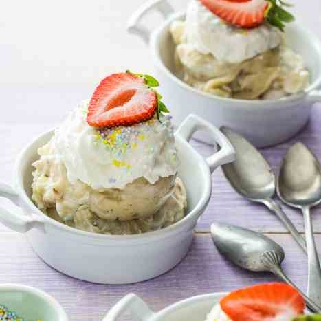 Frozen Banana Ice Cream