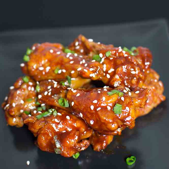 Korean Baked Chicken WIngs