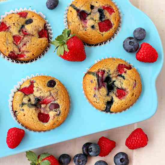 Very Berry Muffins 