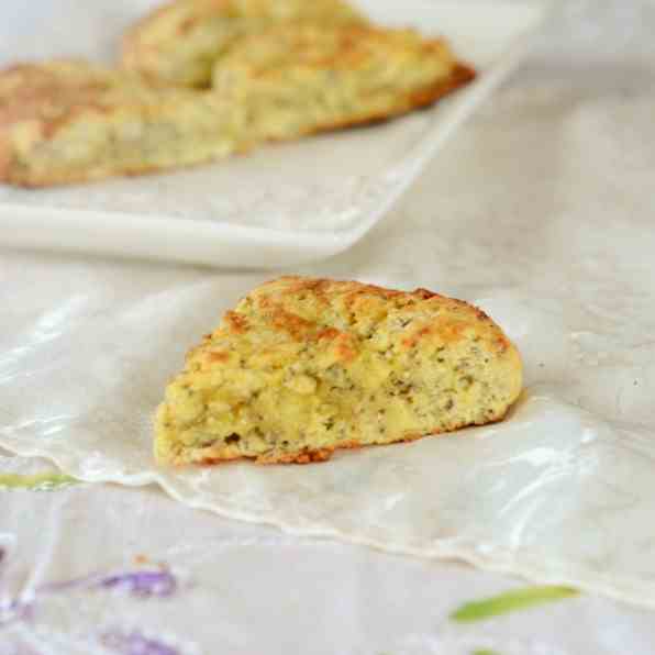 Lemon Chia Scones