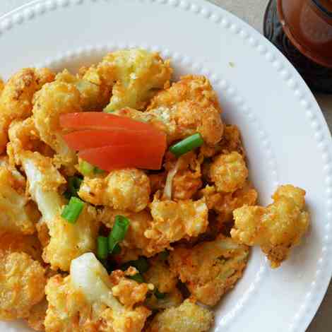 Cauliflower Golden Fry